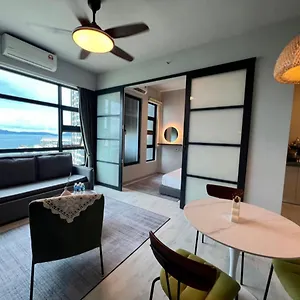  公寓 Jesselton Quay Kk Sea View Or View By Lovia 马来西亚